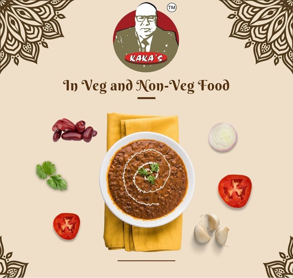 kaka kabab n chicken veg food