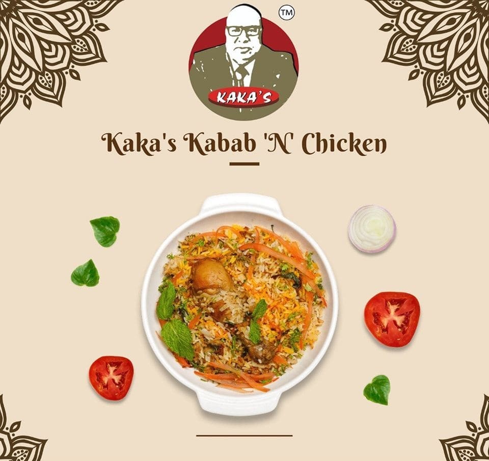 kaka kabab n chicken chicken biryani