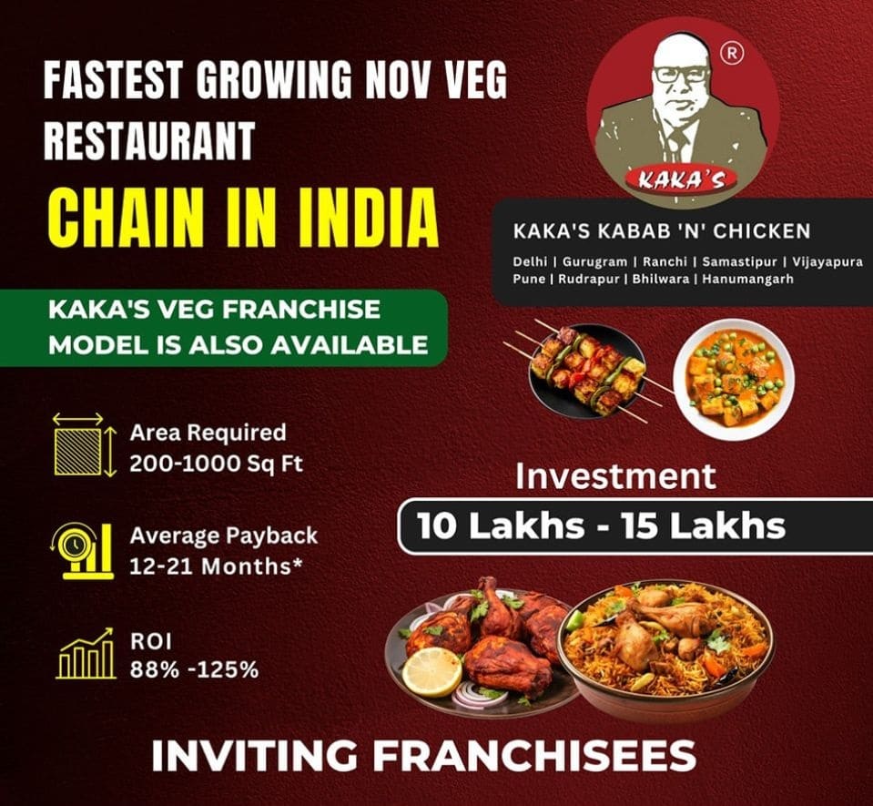 kaka non veg food franchise