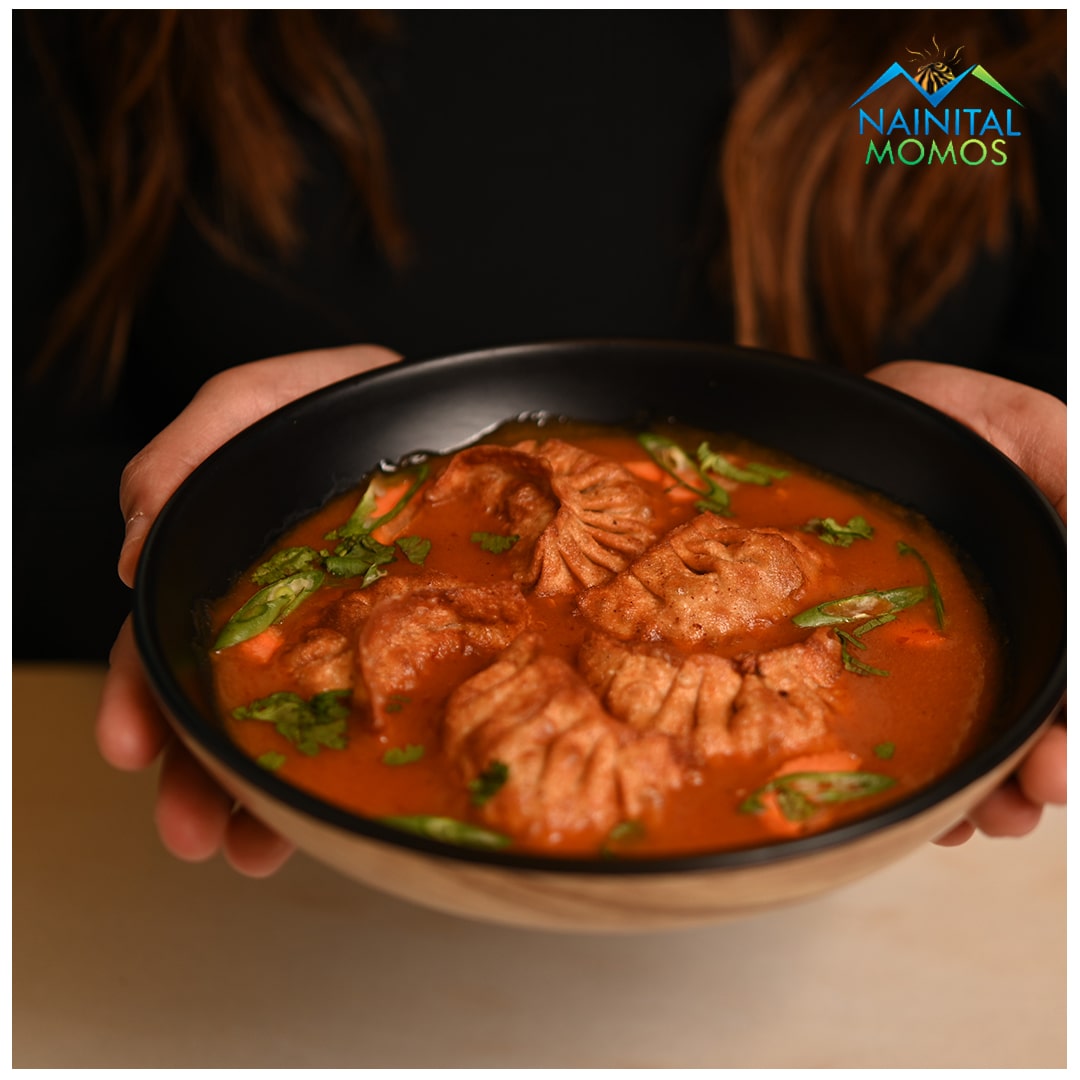nainital momos in a bowl