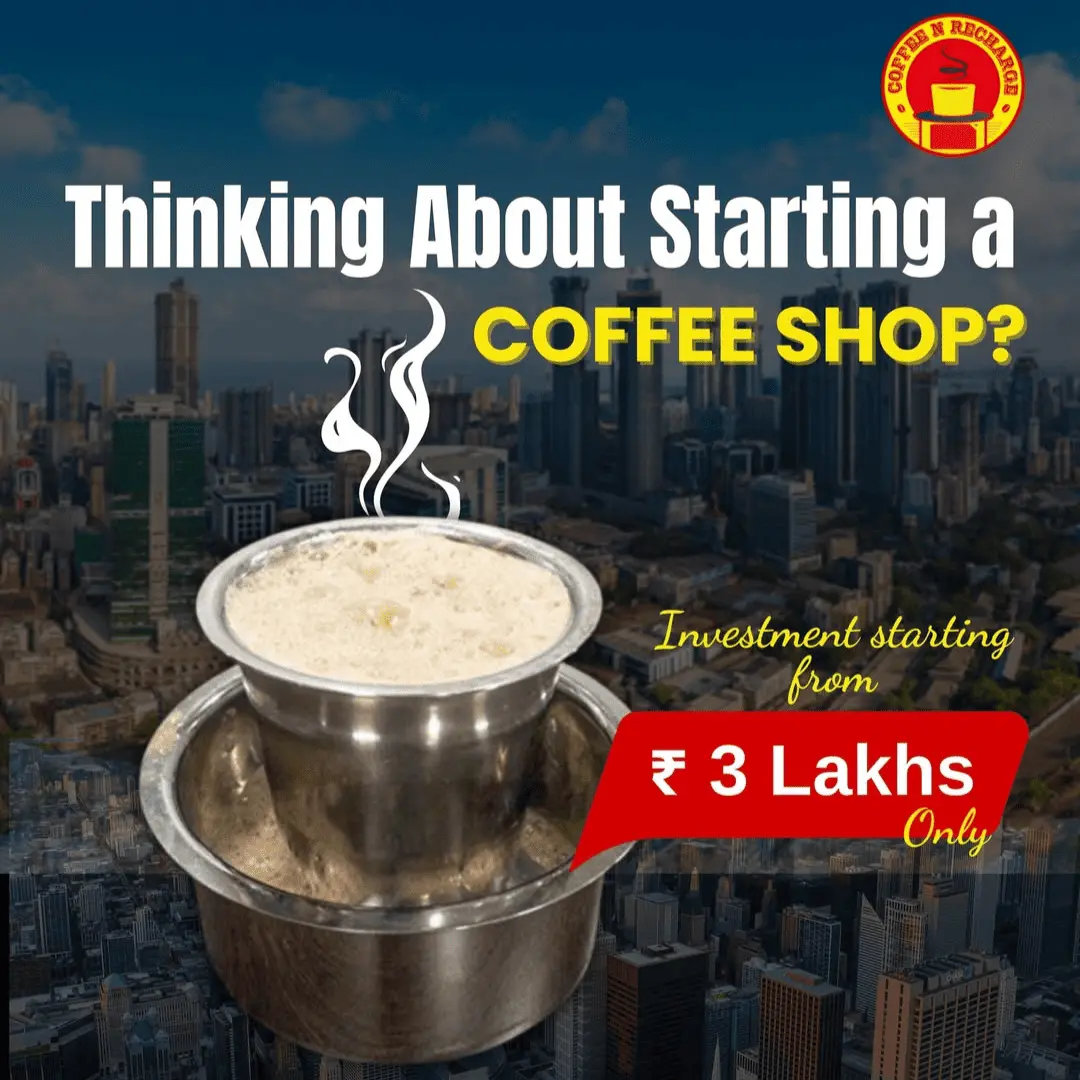 coffee n recharge franchise 3 lakh