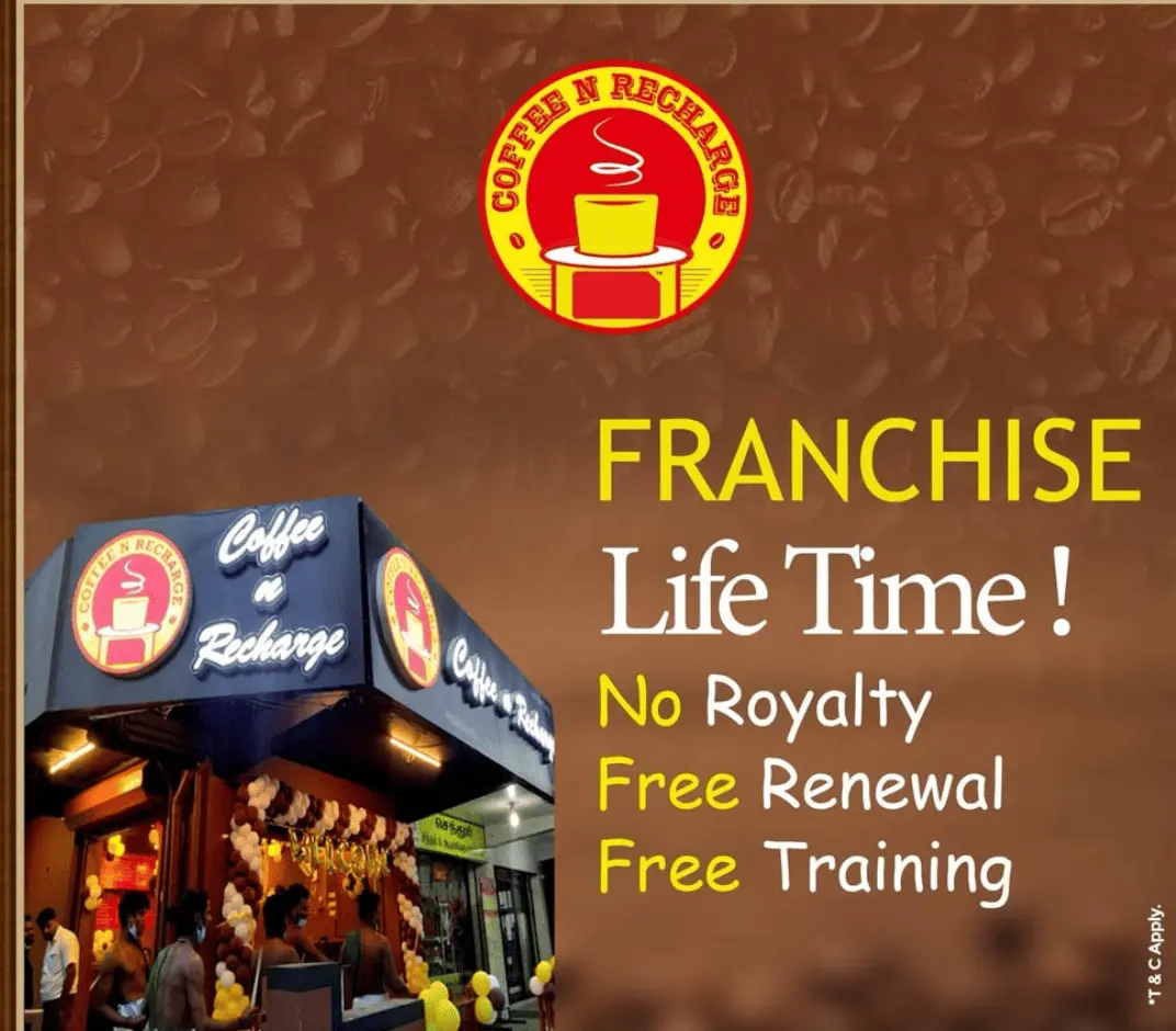 coffee n recharge franchise model