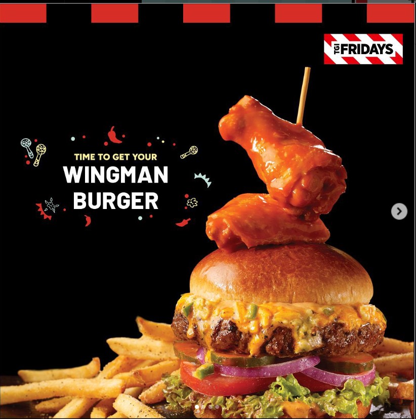wingman burger tgif wingman burger tgif